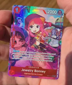 One Piece Card Game Jewelry Bonney EB04-002 Alt Art OP14/ENGLISH/NM - Image 1