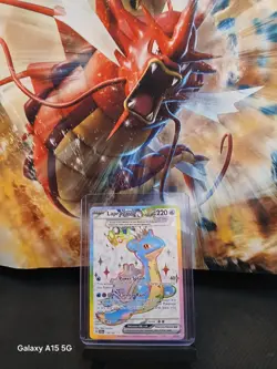 Lapras EX 158/142 SV07: Stellar Crown Pokemon Card - Image 1