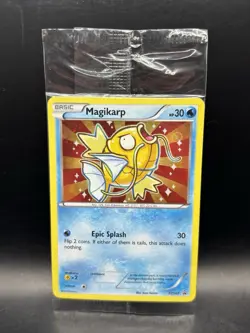 Pokemon TCG Shiny Magikarp Black Star Holo Promo Card XY143 SEALED - Image 1