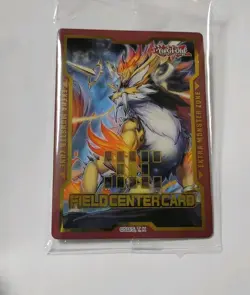 SEALED Yu-Gi-Oh JUSTICE HUNTERS OFFICIAL FIELD CENTER CARD Dracotail Urgula NM/M - Image 1