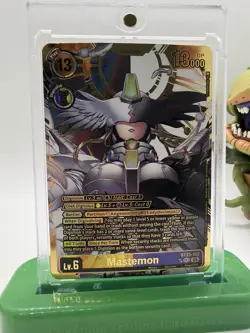 Mastemon SEC Rare Pull BT23-102 Digimon Card Game Hackers Slumber - Mint - Image 1