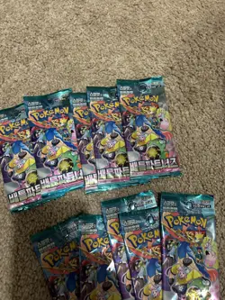 29 PACKS Battle Partners(Journey Together)Pokemon TCG Card Booster Sealed KOREAN - Image 2