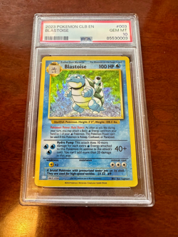 BLASTOISE- PSA 10---- 003/034 Trading Card Game Classic Holo - Image 2