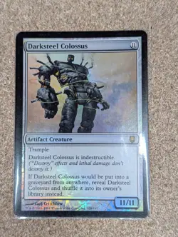 MTG, Darksteel Colossus. foil. excellent condition. - Image 1