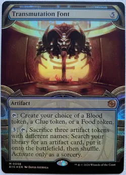 MTG Transmutation Font 58 | NM FOIL | Big Score - Image 1
