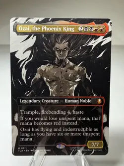 Ozai, the Phoenix King 0311 (Borderless) MTG Avatar: The Last Airbender NM - Image 1