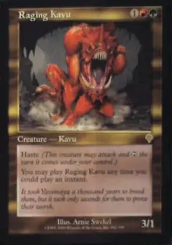 Raging Kavu - Invasion: #262, Magic: The Gathering Nm R162 - Image 1