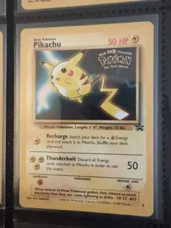 Pokemon TCG WoTC Promo Pikachu Pokemon The First Movie NM - Image 1