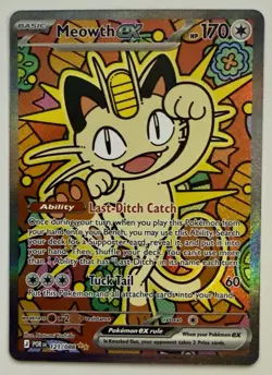 2026 Pokemon Perfect Order Meowth ex Special Illustration Rare #121/088 - Image 1