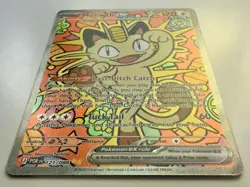 2026 Pokemon Perfect Order Meowth ex Special Illustration Rare #121/088 - Image 2