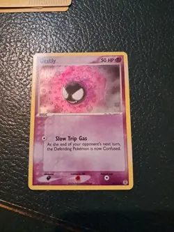 Pokemon TCG Gastly Card 63/112 FireRed & LeafGreen Regular - Image 1