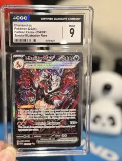 Charizard ex Pokemon (2024) Paldean Fates - 234/091 SIR CGC MINT 9 - Image 3
