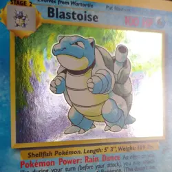 Pokemon TCG Blastoise Base Set 2 Holo Rare 2/130 100 HP Wizards 2000 - Image 2