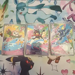 Rowlet, Litten, and Popplio First Partner Promos - MEP 043, 044, 045 Pokemon TCG - Image 1