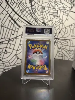 2024 POKEMON JPN SV5K-WILD FORCE ART RARE #080 GASTLY PSA 9 - Image 2
