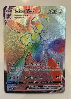 Pokemon Scizor Vmax Darkness Ablaze 193/189 - Image 1