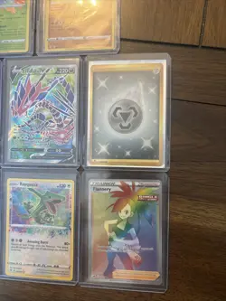 Pokemon Card Lot TCG Vmax Rainbow Rayquaza Gold Rare Holo Foil Full Art Wow - Image 3