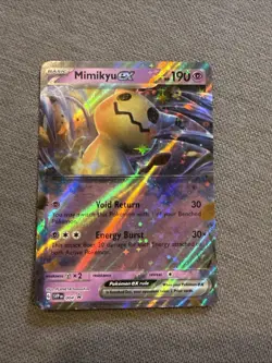 Pokemon TCG Mimikyu EX Sv Black Star Promos Svp004 Holo Promo - Image 1