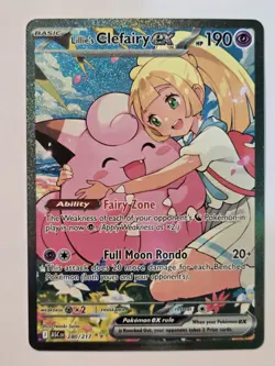 Pokemon TCG Lillie's Clefairy ex Ascended Heroes 280/274 Holo Illustration Rare - Image 2