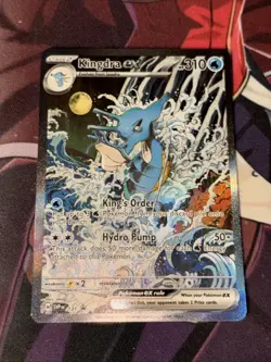Pokemon Kingdra Ex SVP 131 Shrouded Fable Black Star Promo NM - Image 2