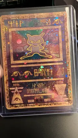 2000 Pokemon Ancient Mew Movie Promo Holo - Image 5