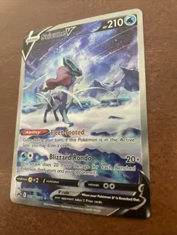 Pokemon Suicune V GG38/GG70 Crown Zenith: Galarian Gallery NM - Image 5