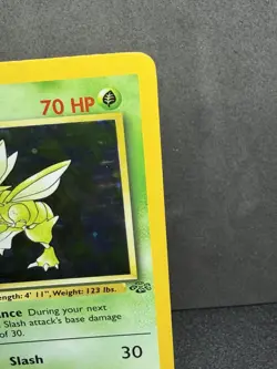Pokemon TCG Scyther Jungle 10/64 Holo Rare Unlimited 70HP English 1999 - Image 3