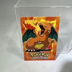 Topps Charizard Stage 3 E6 of 12 #06 Pokemon Card Vintage 1998 Non-Holo #ML - Image 1