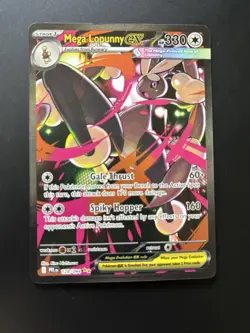 Pokemon TCG Mega Lopunny Ex 128/094 Full Art - Image 1