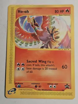 Pokemon TCG Ho-Oh 52 Wizards Black Star Promos Regular VLP -- FREE SHIPPING - Image 1