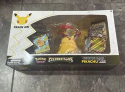 Pokemon Celebrations Premium Figure Collection Pikachu VMAX Box – New 820650809408 - Image 1