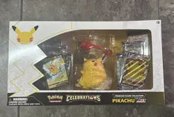 Pokemon Celebrations Premium Figure Collection Pikachu VMAX Box – New 820650809408 - Image 2