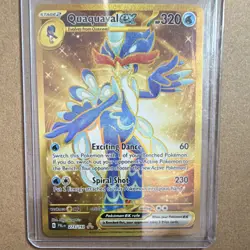 Pokemon Quaquaval EX 273/193 Sv02: Paldea Evolved Hyper Rare Holo 320 HP - Image 1