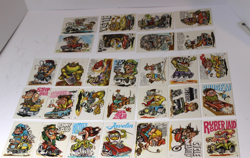 Vintage Odd Odder Rods Donruss Cards Lot Of 29 1970 - 73 Gradable VG+ Stickers - Image 2
