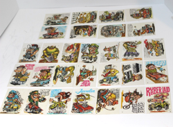 Vintage Odd Odder Rods Donruss Cards Lot Of 29 1970 - 73 Gradable VG+ Stickers - Image 3