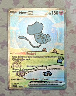 Mew ex 232/091 SIR SV: Paldean Fates - Pokemon Card - NM - Image 1