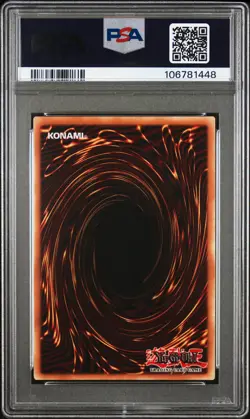 2021 YU-GI-OH! GHOSTS FROM THE PAST 1ST ED METEOR BLACK COMET DRAGON PSA 9 - Image 2