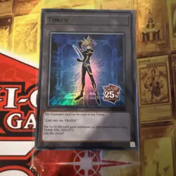 Yu-Gi-Oh! Super Rare Playmaker Token Rage of the Abyss TKN5-EN016 Sealed - Image 1