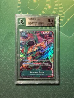 One Piece Zoro TR French Treasure Rare OP06-118 BGS 9.5 Beckett - Image 1
