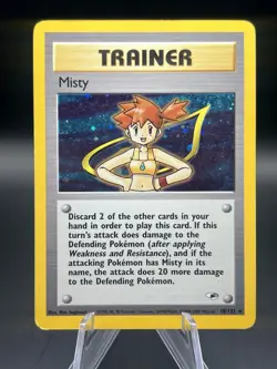 Pokemon TCG: Misty Holo Gym Heroes - 18/132 Holo Rare - Image 1