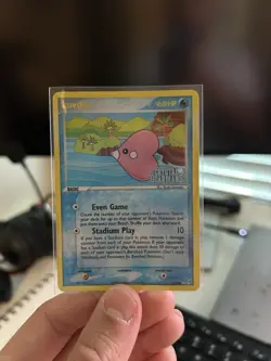 Pokemon TCG Luvdisc 7/100 EX Crystal Guardians Reverse Holo 60 HP Stadium Play - Image 2