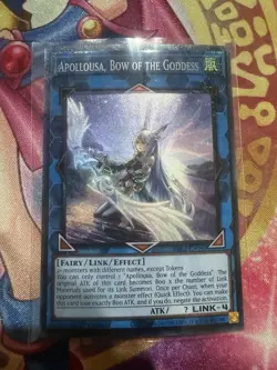 Apollousa, Bow of the Goddess Prismatic Collector Rare RA02-EN040 Near-Mint 1st - Image 1