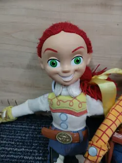 Disney Toy Story Pixar Woody And Jessie Talking Pull String Dolls Toys Works - Image 4