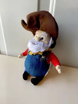 Stinky Pete Prospector Toy Story 2 Disney Store 8" Mini Bean Bag Plush Toy ~NICE - Image 1