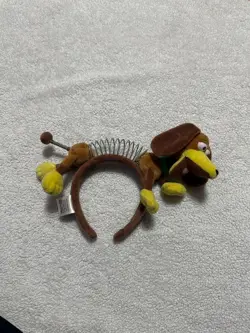 Tokyo Disney Resort Slinky Dog Headband Toy Story hat Plush - Image 1
