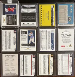 12 Card MLB Baseball Lot. 1 Patch, 4 Autos, 6 Numbered. Lots Of Color & Rookies - Image 2