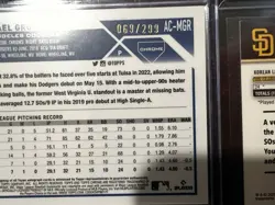 12 Card MLB Baseball Lot. 1 Patch, 4 Autos, 6 Numbered. Lots Of Color & Rookies - Image 4