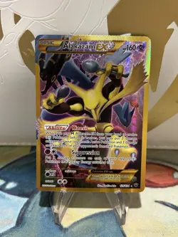 Alakazam EX 125/124 Fates Collide Gold Secret Rare Pokemon TCG NM - Image 1
