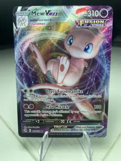 Mew VMAX 114/264 SWSH08: Fusion Strike Pokemon Card TCG NM - Image 1