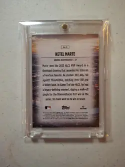 2025 Topps Series 1 - Home Field Advantage Ketel Marte #HA-20 - Image 2